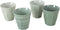 Bo-Camp - Servies - Mix & Match- 16 Stuks - Groen