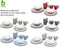 Bo-Camp - Servies - Two-tone - 16 Stuks - Groen