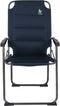 Bo-Camp - Stoel - Copa Rio - Comfort XXL Air - Gepolsterd - Blauw