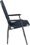 Bo-Camp - Stoel - Copa Rio - Comfort XXL Air - Gepolsterd - Blauw