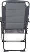 Bo-Camp - Stoel - Copa Rio - Comfort XXL Air - Gepolsterd - Grijs