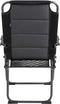 Bo-Camp - Stoel - Copa Rio - Comfort XXL Air - Gepolsterd - Zwart