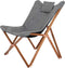 Bo-Camp - Urban Outdoor - Relaxstoel - Bloomsbury - L - Oxford polyester - Grijs