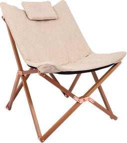 Bo-Camp - Urban Outdoor - Relaxstoel - Bloomsbury - M - Oxford polyester - Beige