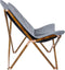 Bo-Camp - Urban Outdoor - Relaxstoel - Bloomsbury - M - Oxford polyester - Grijs