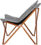 Bo-Camp - Urban Outdoor - Relaxstoel - Bloomsbury - M - Oxford polyester - Grijs