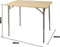 Bo-Camp - Urban Outdoor - Tafel - Suffolk - 80x60 cm