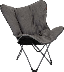 Bo-Camp - Urban Outdoor - Vlinderstoel - Grainger - L - Nika - Grijs