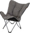 Bo-Camp - Urban Outdoor - Vlinderstoel - Grainger - L - Nika - Grijs