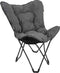 Bo-Camp - Urban Outdoor - Vlinderstoel - Grainger - M - Nika - Grijs