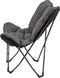 Bo-Camp - Urban Outdoor - Vlinderstoel - Grainger - M - Nika - Grijs
