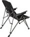 Bo-Camp - Vouwstoel - Fraser - 4-Standen - Antraciet