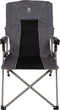 Bo-Camp - Vouwstoel - Fraser - 4-Standen - Antraciet