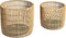 Bo Planter set 2 stuks naturel