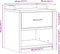 vidaXL - Gangbankje - SANDNES - wit - 45x40x50 - cm - massief - grenenhout