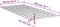 vidaXL - Lattenbodem - massief - grenenhout - 90x200 - cm