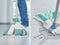 Leifheit Power Mop 3-in-1 - complete set - Ultra-Absorberend - Turquoise