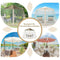 Coast Parasol Muggennet - Insectennet met 2 Deuren en Dubbele Rits - 12,5 x 2,3 m - Beige