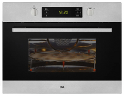 ETNA CM244RVS - Combi magnetron - 13 automatische kookprogramma's 44 liter - RVS