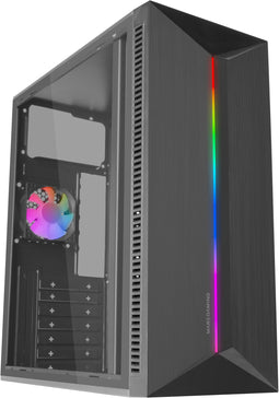 Mars Gaming MC-Blaze - Midi Tower PC - ATX micro ATX Mini-ITX - Zwart