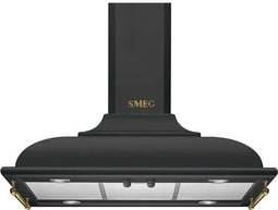Smeg KCI19AOE Eiland Zwart 820m³/uur B afzuigkap