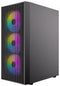 Antec AX27 RGB Elite - Midi Tower PC - ATX ITX micro ATX - Blauw Groen Rood