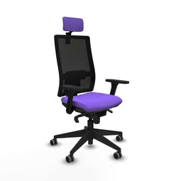 Piqueras y Crespo 3D066G2 - Bureaustoel - Hoofdsteun - Lila