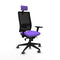 Piqueras y Crespo 3D066G2 - Bureaustoel - Hoofdsteun - Lila
