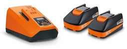 Fein 92604324010 - Li-ion accu's met snellaadapparaat - Bluetooth® connectiviteit - 18 V 3.0 Ah (2 stuks)