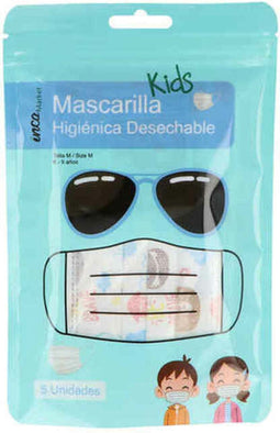 Wegwerpbaar hygiënisch gezichtsmasker Market Inca