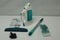 Leifheit Dry & Clean - raamzuiger met inwasser en steel - 43 cm - Turquoise