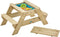 TP Toys Joy - Zand- en picknicktafel voor 2 kinderen - FSC gecertificeerd hout - Bruin
