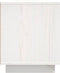 vidaXL - Tv-meubel - 156x37x45 - cm - massief - grenenhout - wit