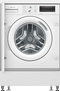 BOSCH WIW28542EU - Inbouw wasmachine - ActiveWater Plus SpeedPerfect - 8 kg 1400 rpm