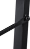 Bobbel Home Boekenkast – industrieel – open kast - metaal/hout – zwart/bruin – 137,5cm hoog x 56cm breed x 34cm diep – 4 legplanken – ladderkast