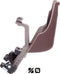 Bobike Exclusive Mini Plus Fietsstoeltje - Stuurbevestiging - Chocolate