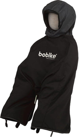 Bobike Poncho mini - Zwart (wind- en waterdicht)