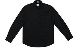Ben Sherman Signature Oxford - Overhemd Heren - 100% Biologisch Katoen - Zwart - Maat S
