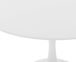 BOCA - Ronde eettafel - Wit - 90 cm - MDF