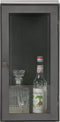 BePureHome Manta Hangende Grote Vitrinekast - Metaal - Grijs -60x30x25