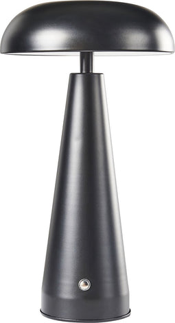 BOCONO - Draadloze LED tafellamp - Zwart - IJzer