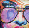 SVJ Home Decorations Streetart Kussen - 45x45 cm - Fluweel - Set van 2