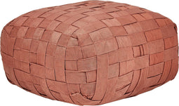 BODLA - Buitenpoef - Lichtrood - 50 x 50 cm - Synthetisch materiaal