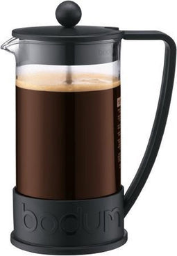 Bodum Brazil Cafetière - 8 Kops - 1,0 l - Zwart