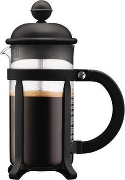 Bodum | Java French Press Cafetière | Kunststof | 3 kops | Zwart | 350ml