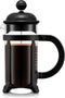 Bodum | Java French Press Cafetière | Kunststof | 3 kops | Zwart | 350ml