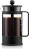 Bodum | Kenya Cafetière | Zwart | 1 Liter / 8 kops