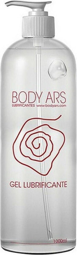 BODY ARS - Water Base Lubricant Gel Natural Dispenser 1000 Ml