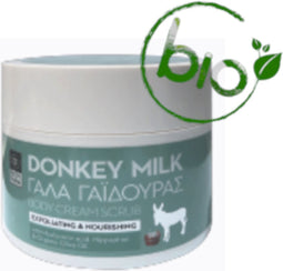 Body Milk - Bodyscrub - 200ml - Biologisch - Parabenen vrij - Ezelinnenmelk - Aloë vera