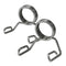Body-Solid 140 kg set olympische halterschijven + halterstang + sluitveren - Gewichten